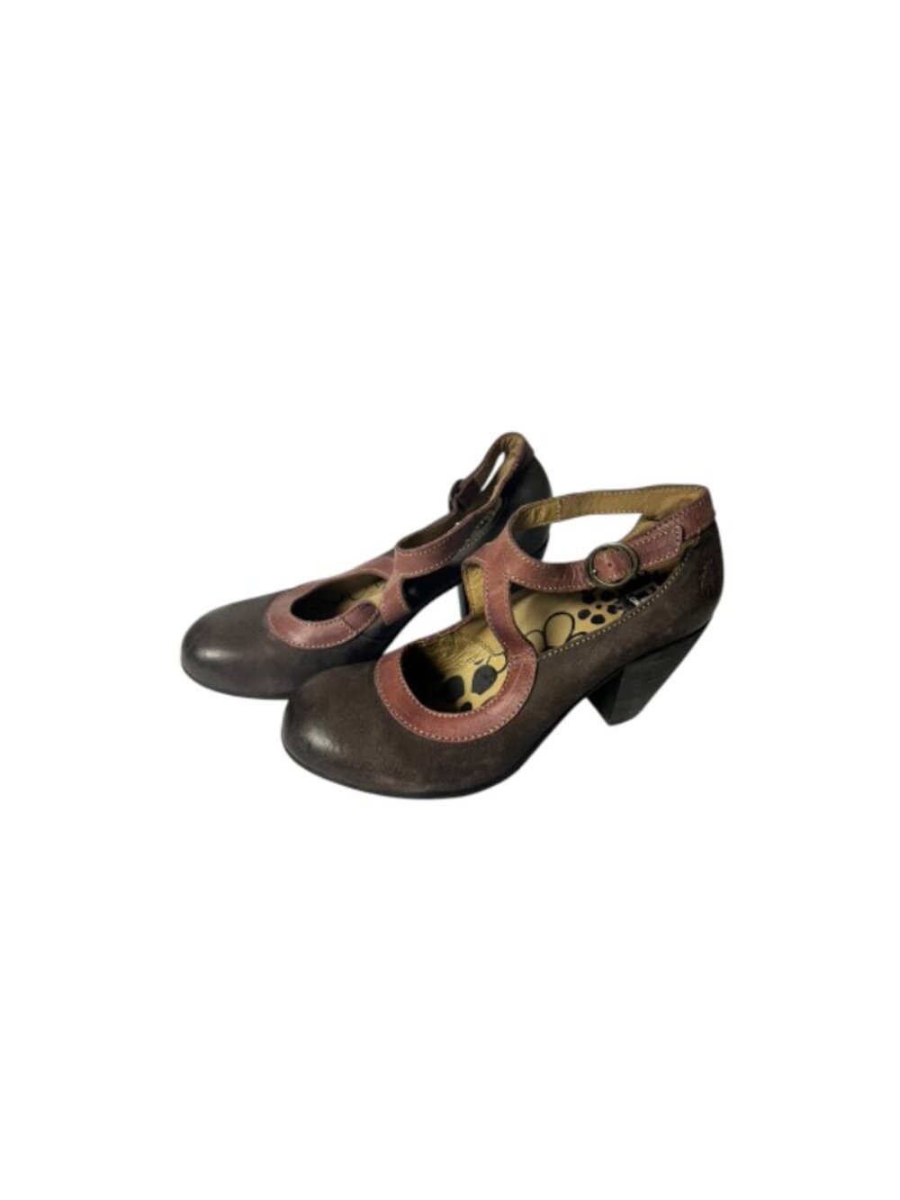 Fly London strappy Mary Jane Pump heels